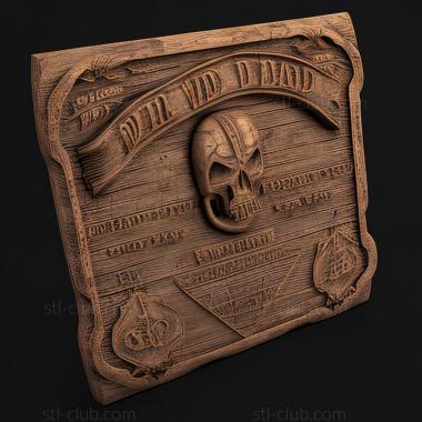 3D модель Игра Fallout New Vegas Dead Money (STL)